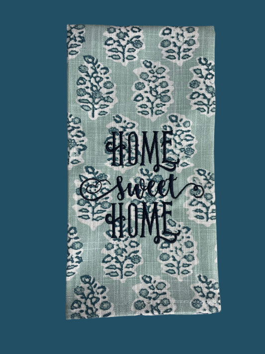 Home Sweet Home (blue/green)