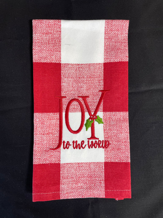 JOY to the World (red)