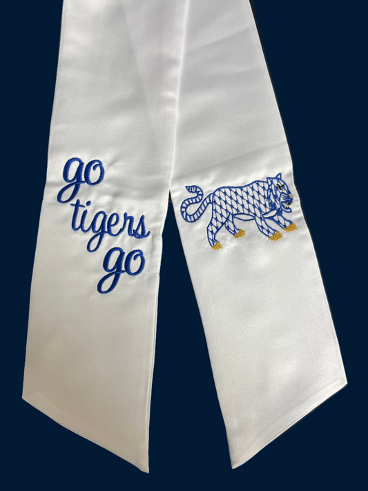 Go Tigers Go sash