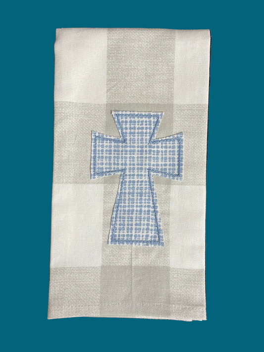 Cross (blue)