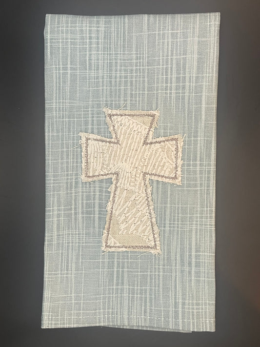 Cross (on blue)
