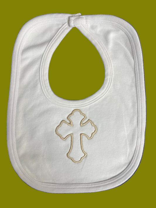 Gold Cross bib